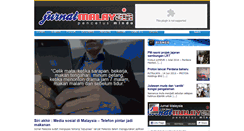 Desktop Screenshot of jurnalmalaysia.com