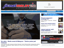 Tablet Screenshot of jurnalmalaysia.com